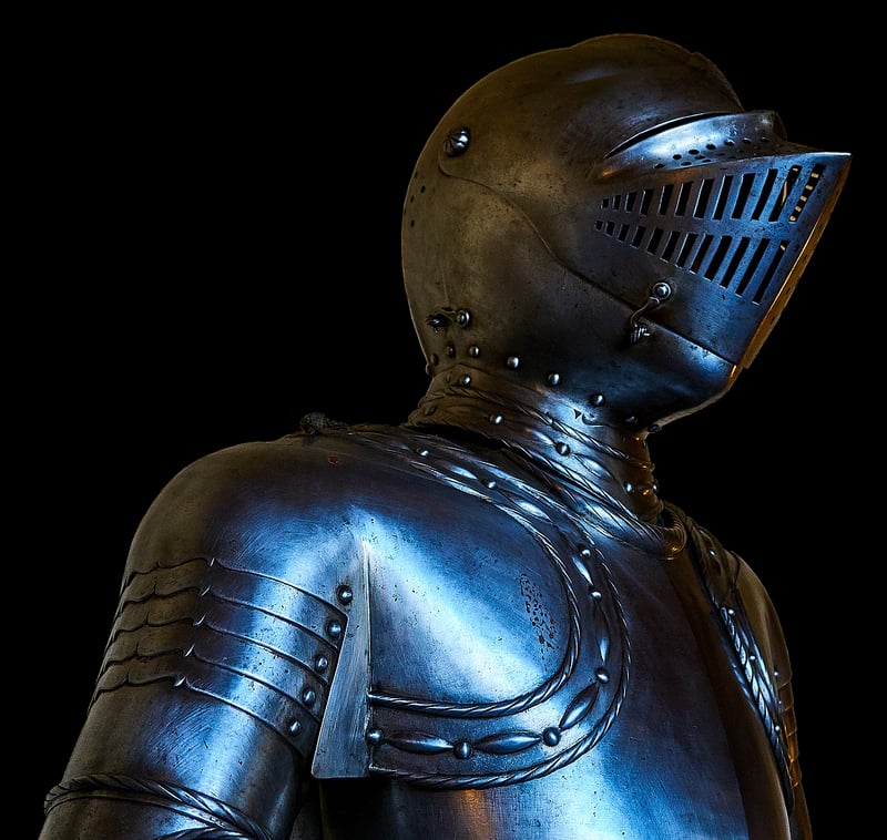 Knight in Armor Jousting